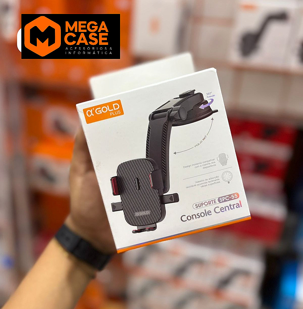 Suporte de carro console central agold spc-55