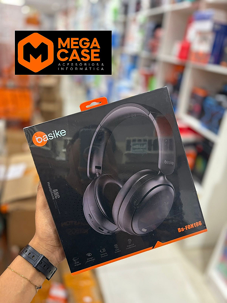 Fone Headphone Basike Ba-fon196