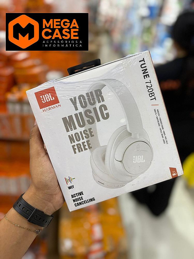 Headphone Bluetooth Your Music Noise JBL TUNE 720BT