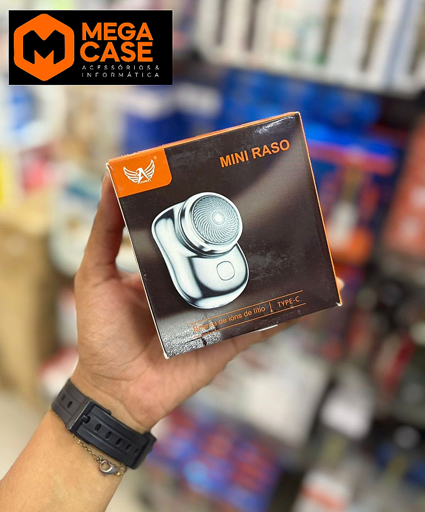 Barbeador Mini Raso Bateria