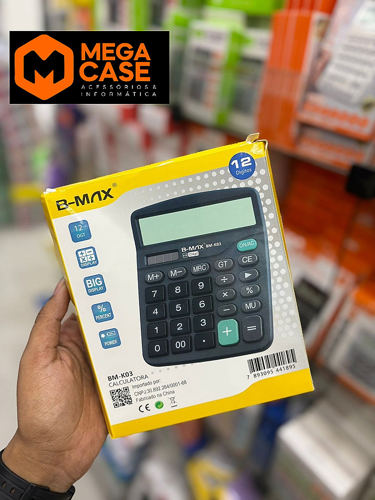 Calculadora de Mesa B-Max BM-K03