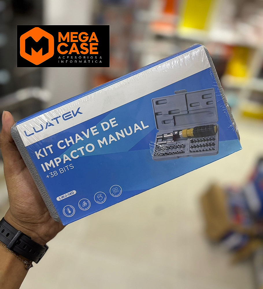 Kit de chave impacto manual Luatek LW-3140