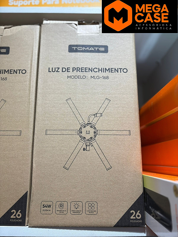 Luz de preenchimento Tomate Modelo MLG-168