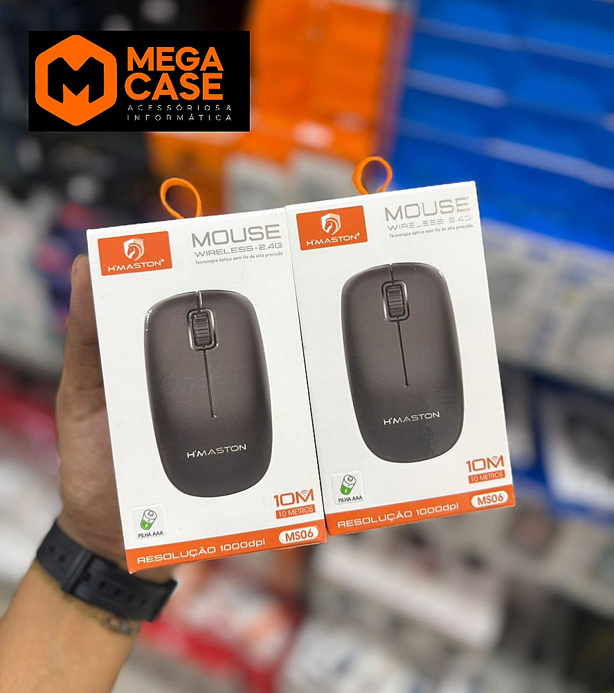 Mouse Sem Fio H'maston MS06
