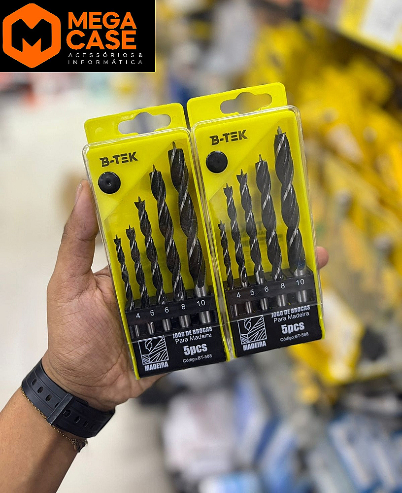 Jogo de Brocas B-TEK BT-588