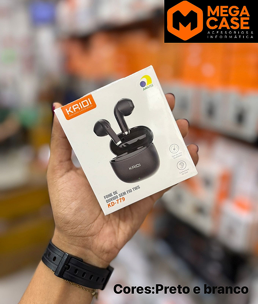 Fone Bluetooth Kaidi KD-779