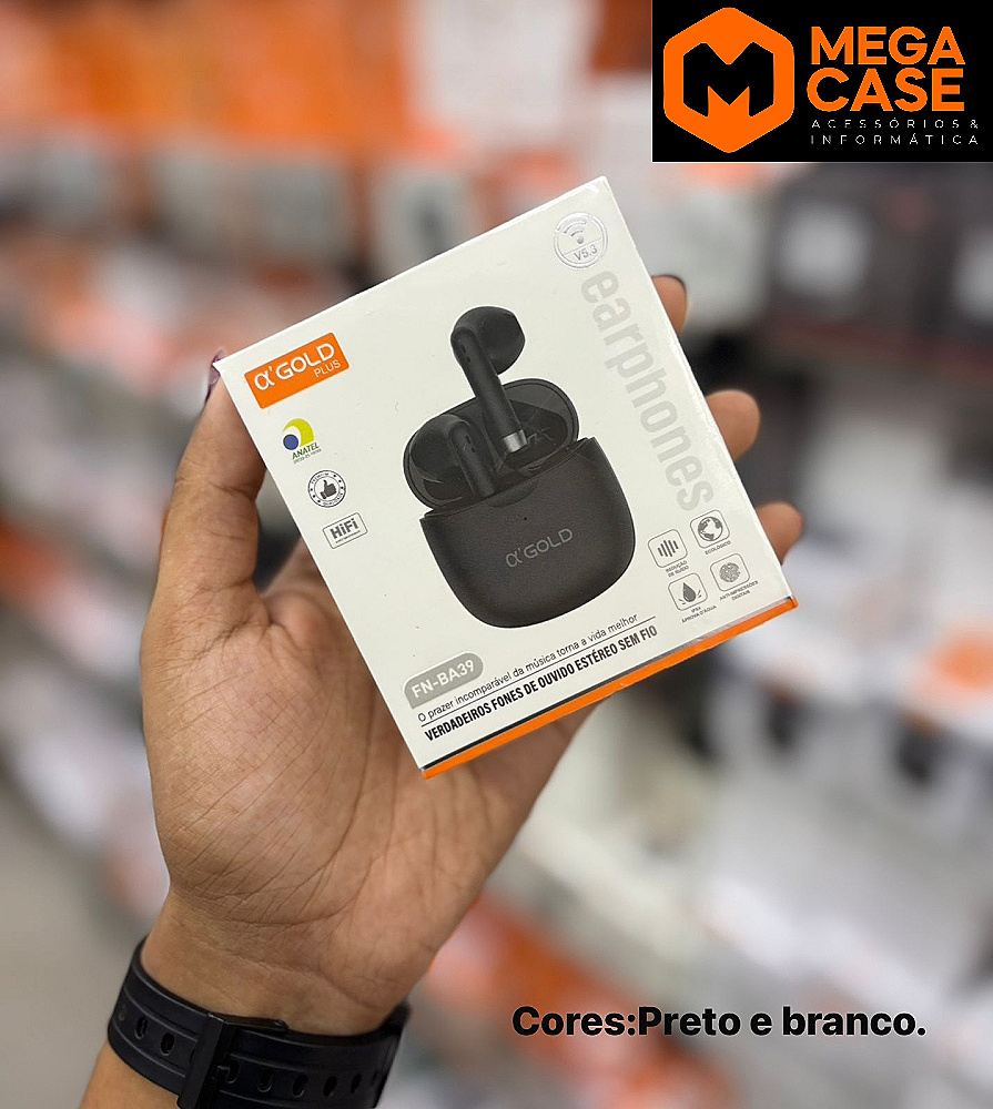 Fone Bluetooth A-Gold FN-BA39