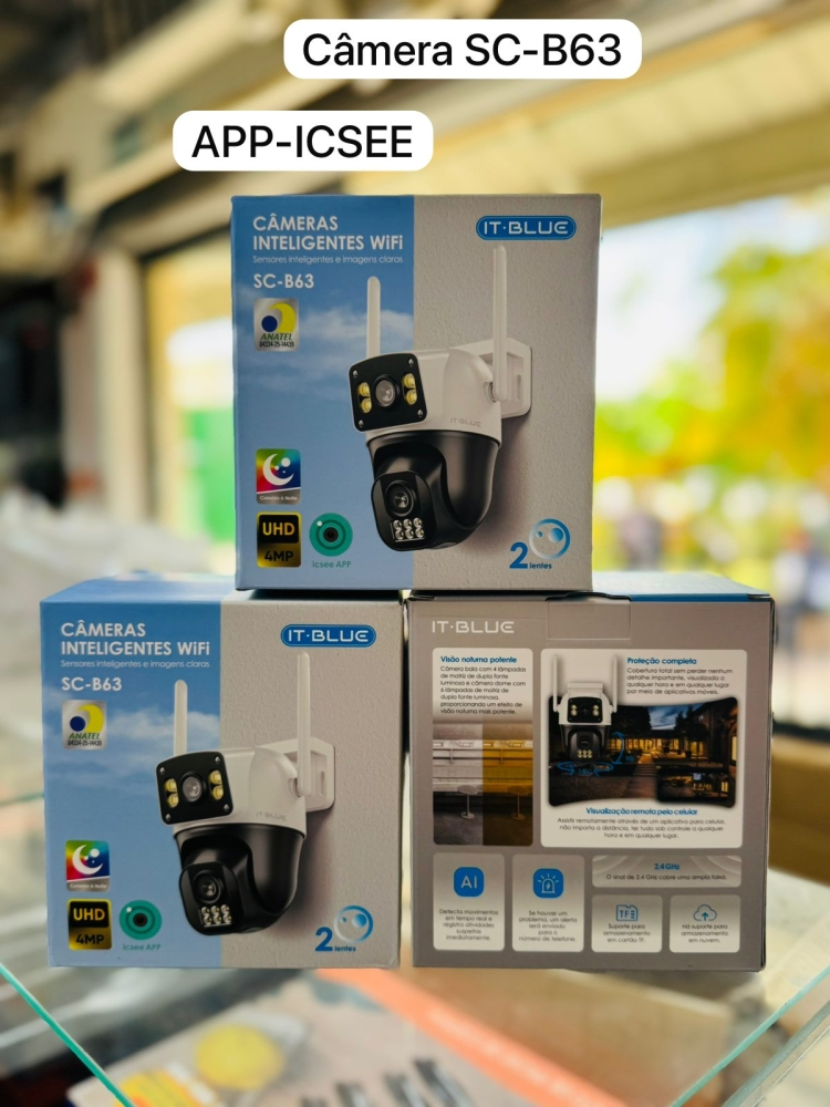 Camera inteligente wifi it blue sc-b63