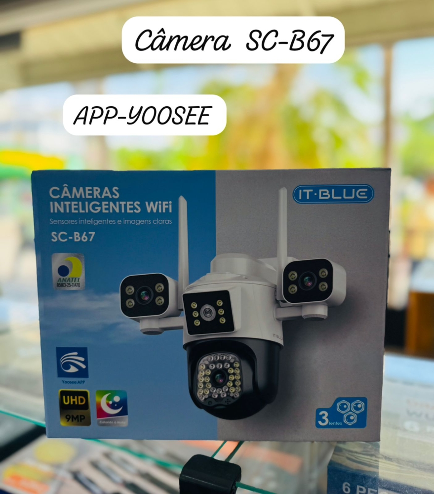 Camera inteligente wifi it blue sc-b67