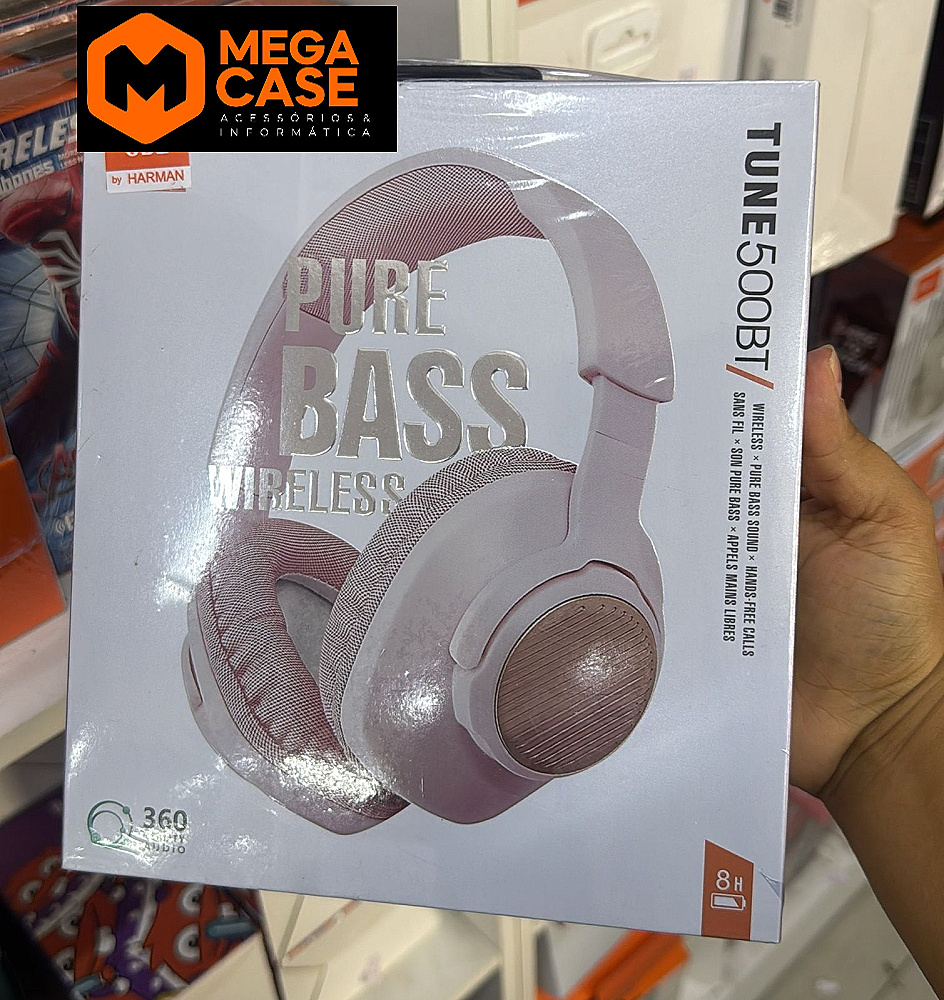 Fone de Ouvido Bluetooth JBL TUNE500BT