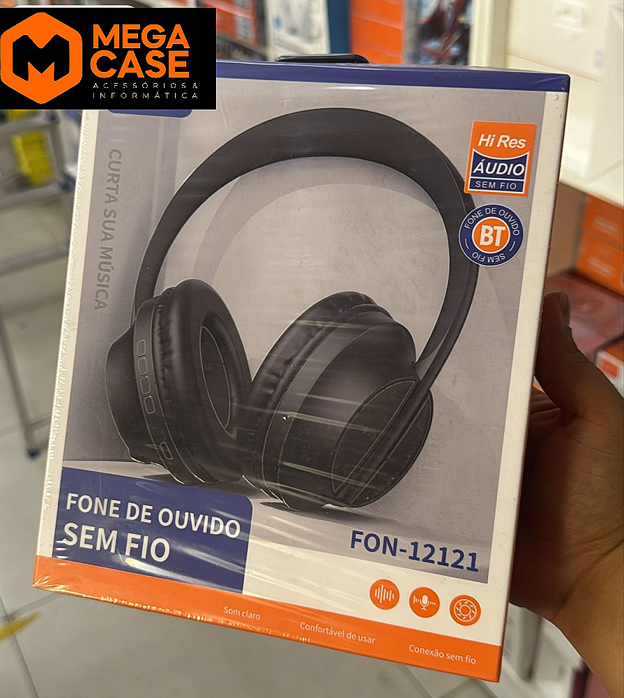 Fone de Ouvido Bluetooth INOVA FON-12121