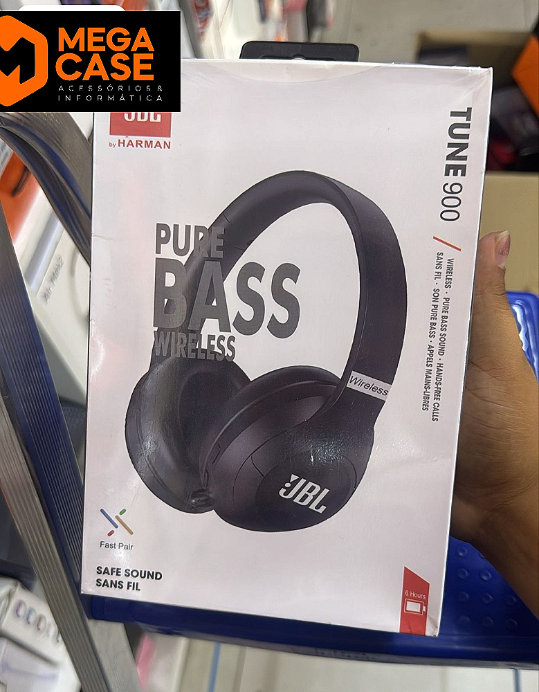 Fone de Ouvido Bluetooth JBL TUNE900