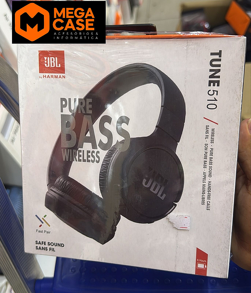 Fone de Ouvido Bluetooth JBL TUNE510