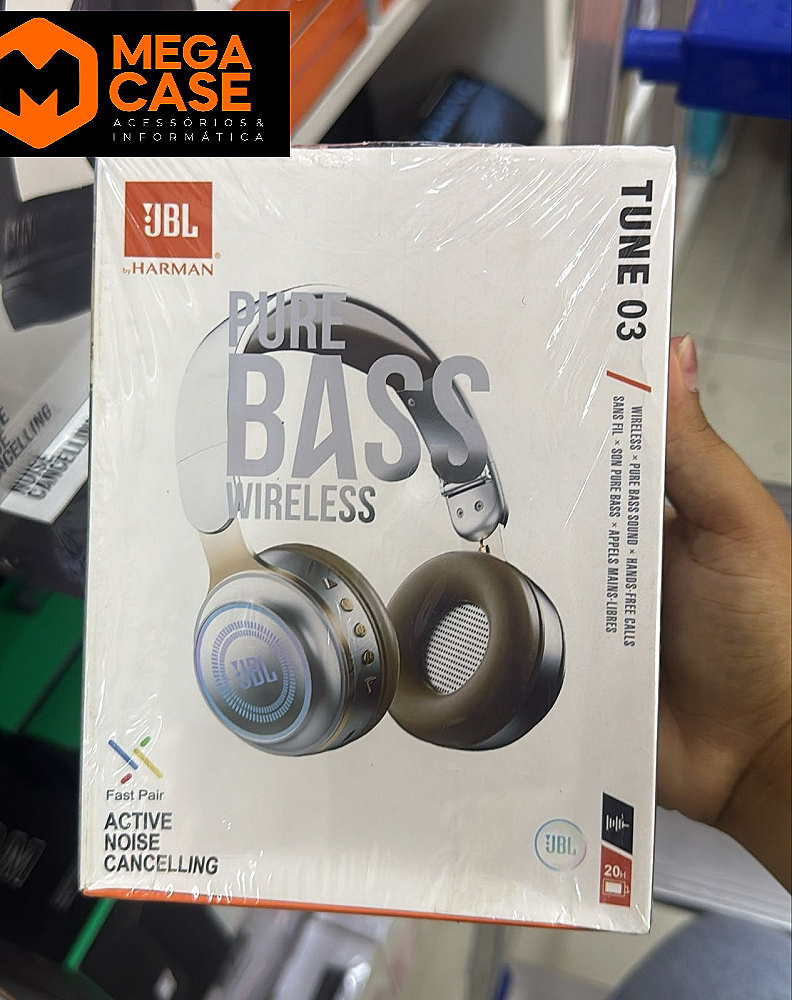Fone de Ouvido Bluetooth JBL TUNE03
