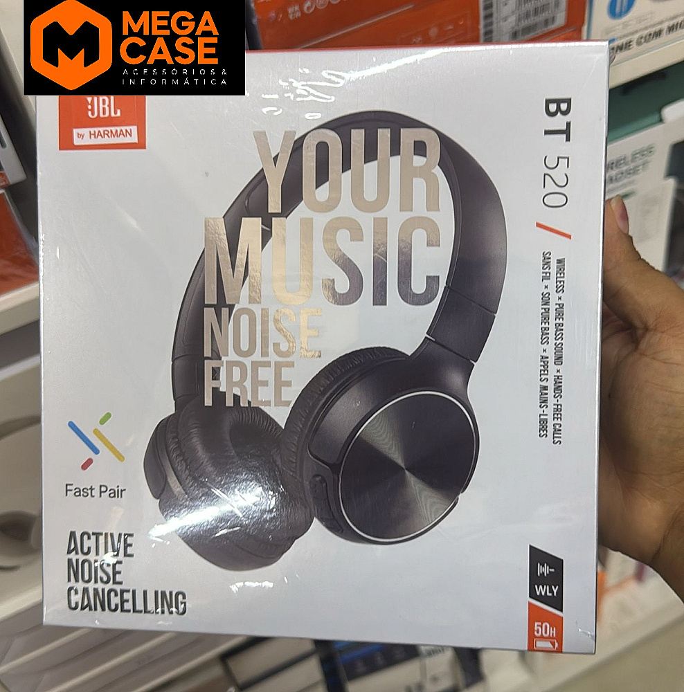 Fone de Ouvido Bluetooth JBL BT-520