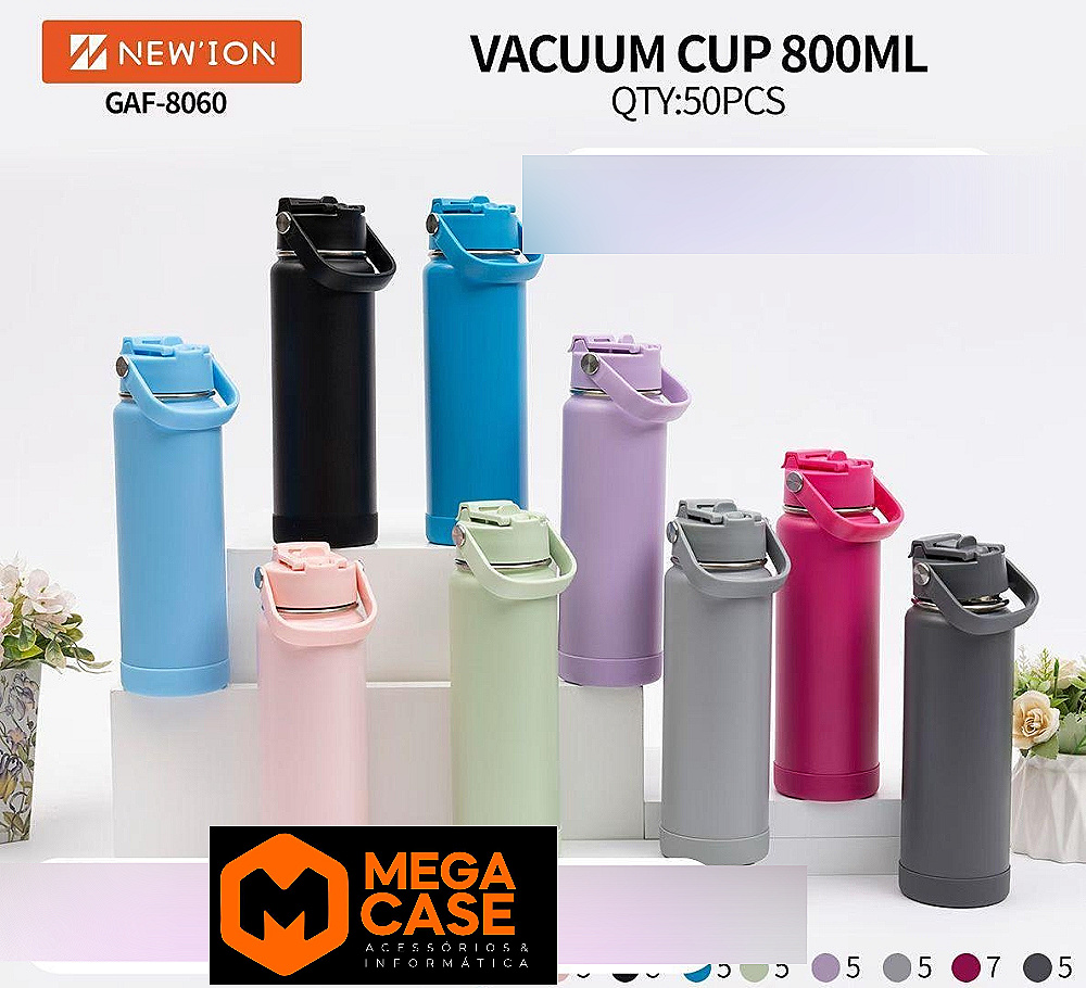 Garrafa Térmica New'ion 800ml