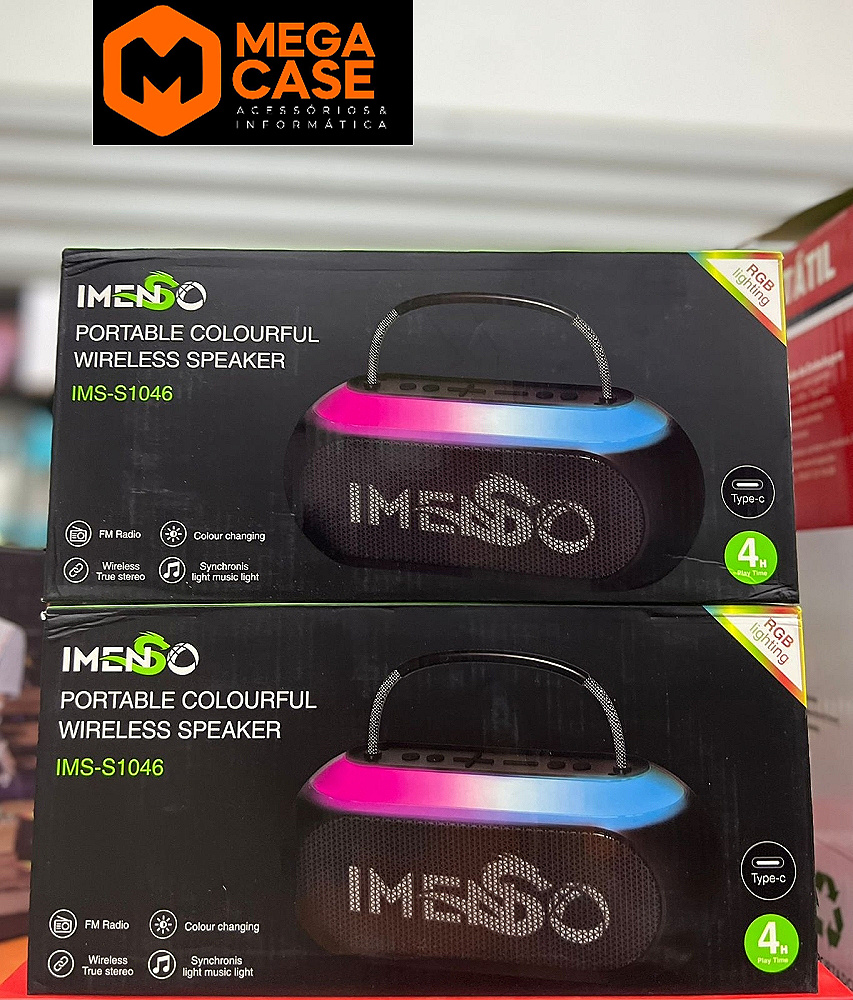 Caixa de Som Bluetooth IMENSO IMS-S1046