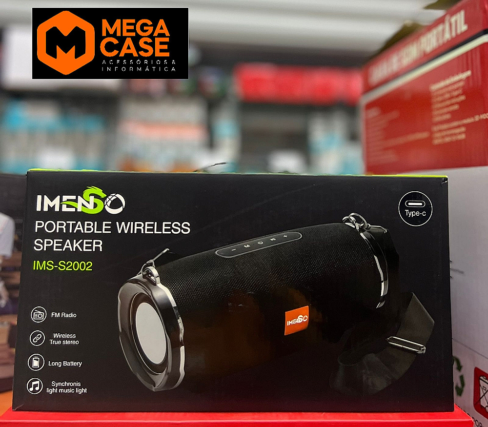 Caixa de Som Bluetooth IMENSO IMS-S2002