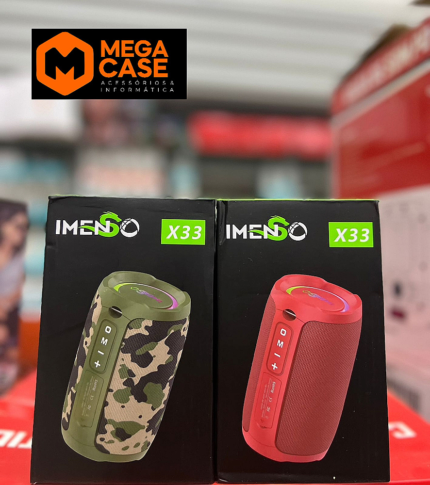 Caixa de Som Bluetooth IMENSO X33