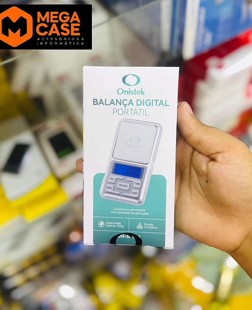 Balança Digital Portátil Onistek ON-BA