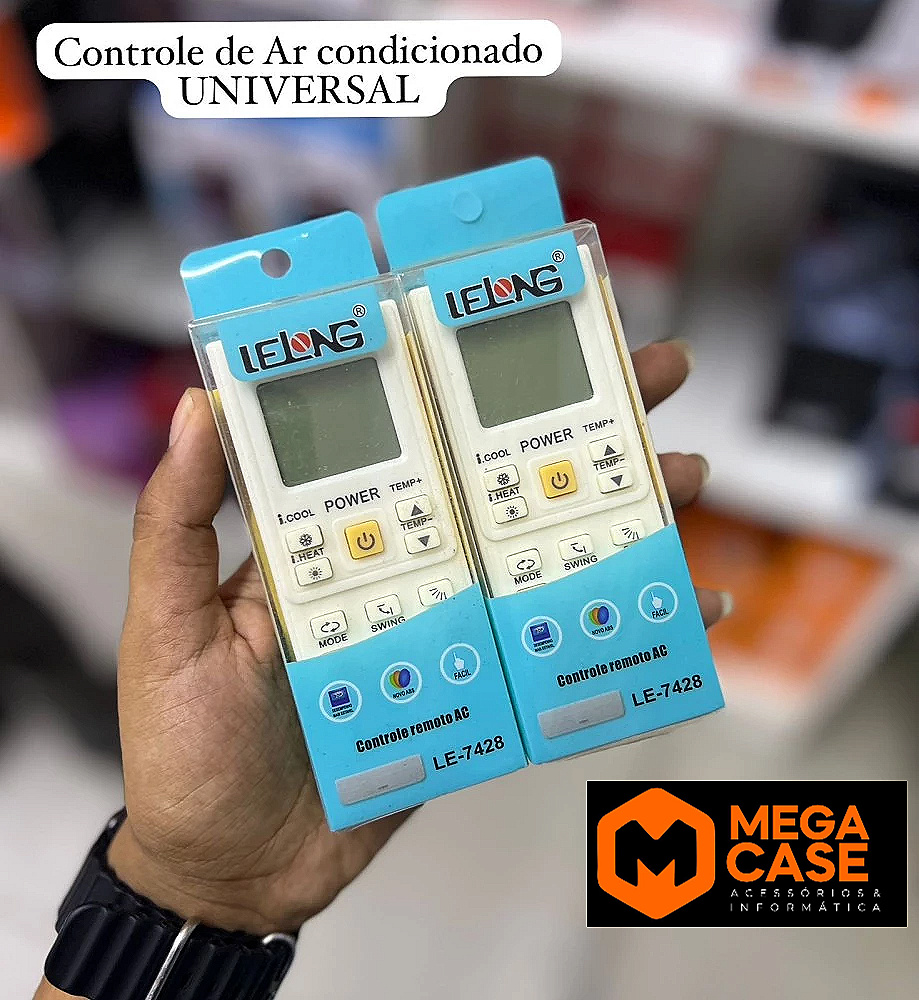 Controle Remoto Universal Ar Condicionado Lelong LE-7428
