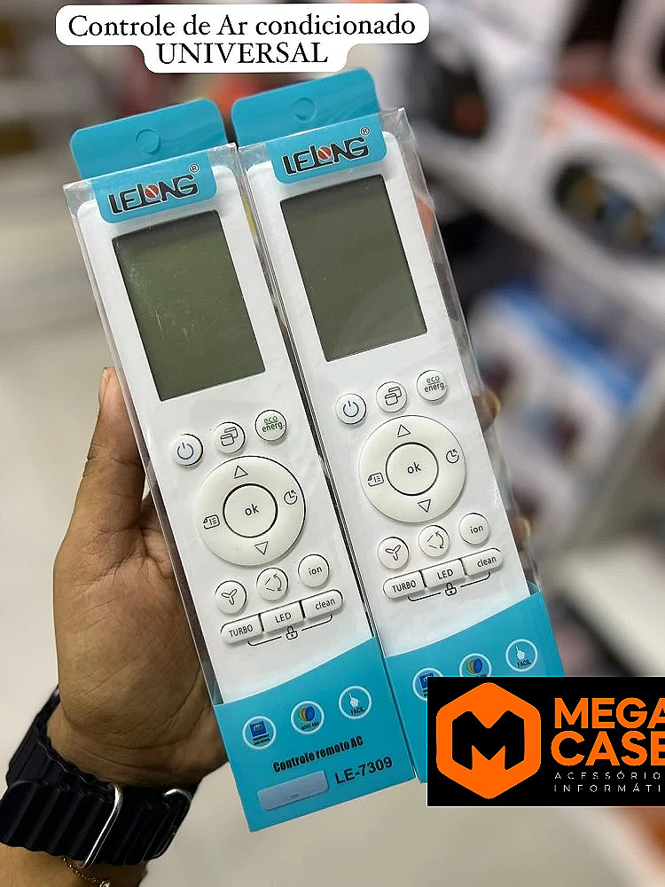 Controle Remoto Universal Ar Condicionado Lelong LE-7309