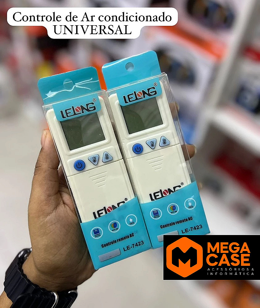 Controle Remoto Universal Ar Condicionado Lelong LE-7423
