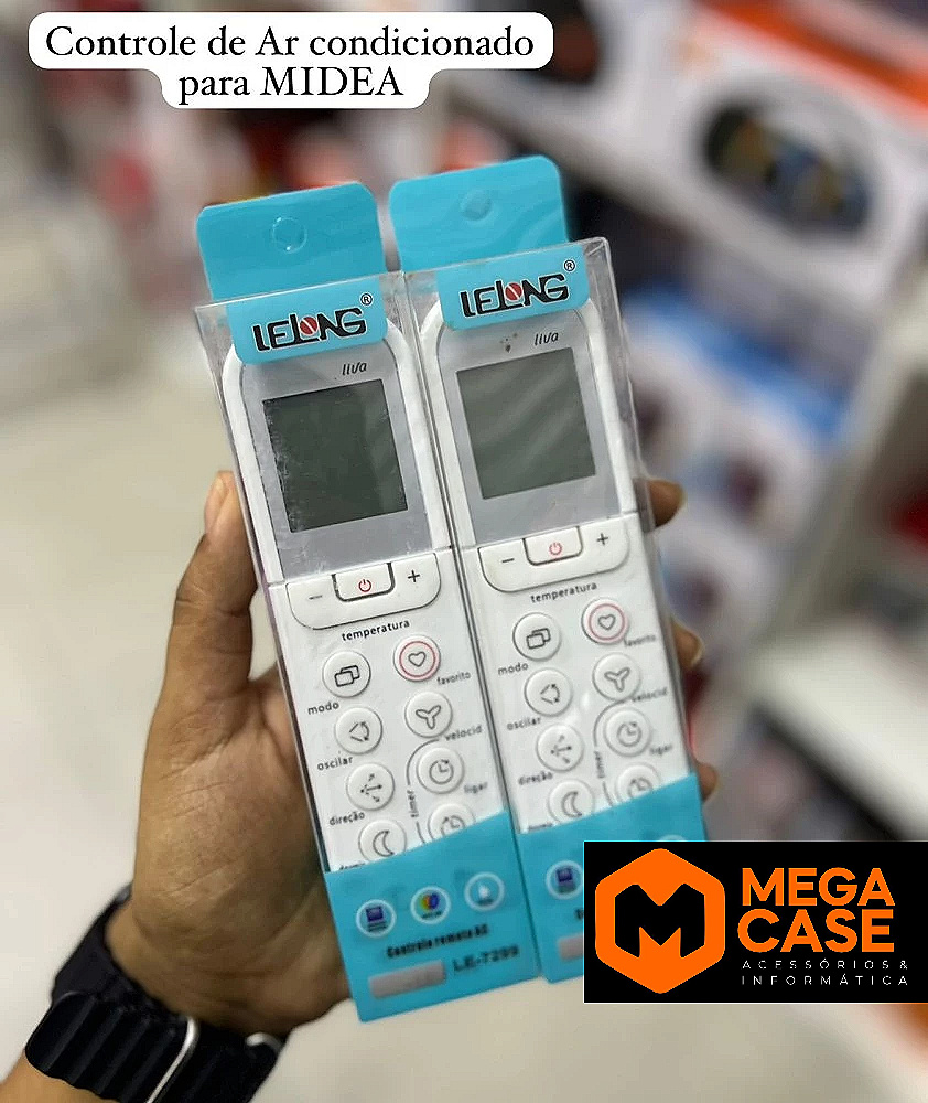 Controle Remoto Universal Ar Condicionado Midea LE-7299