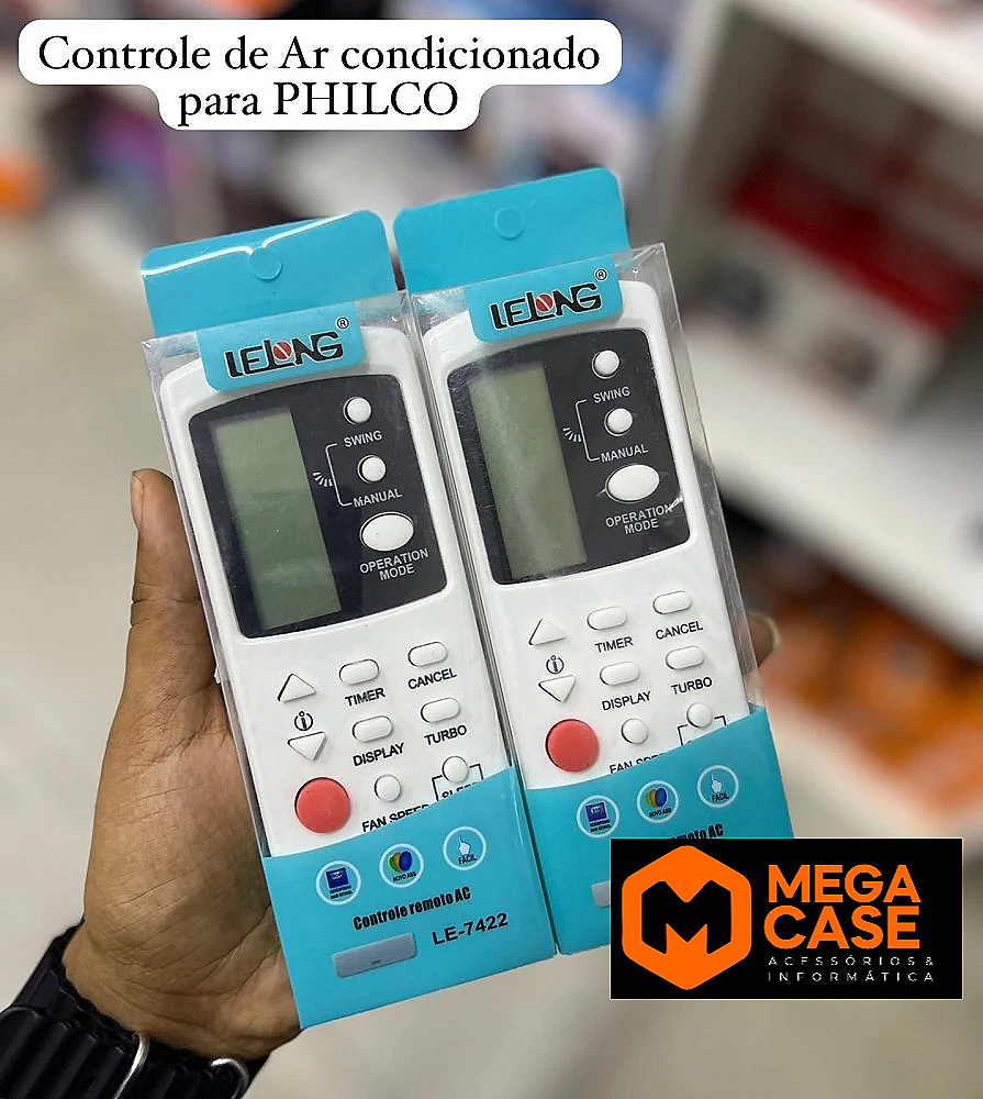 Controle Remoto Universal Ar Condicionado Philco LE-7422