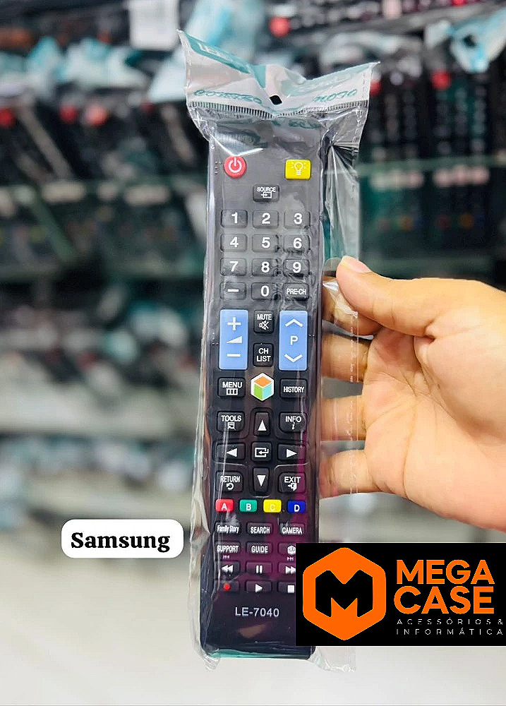 Controle Remoto Universal Samsung Smart TV LE-7040