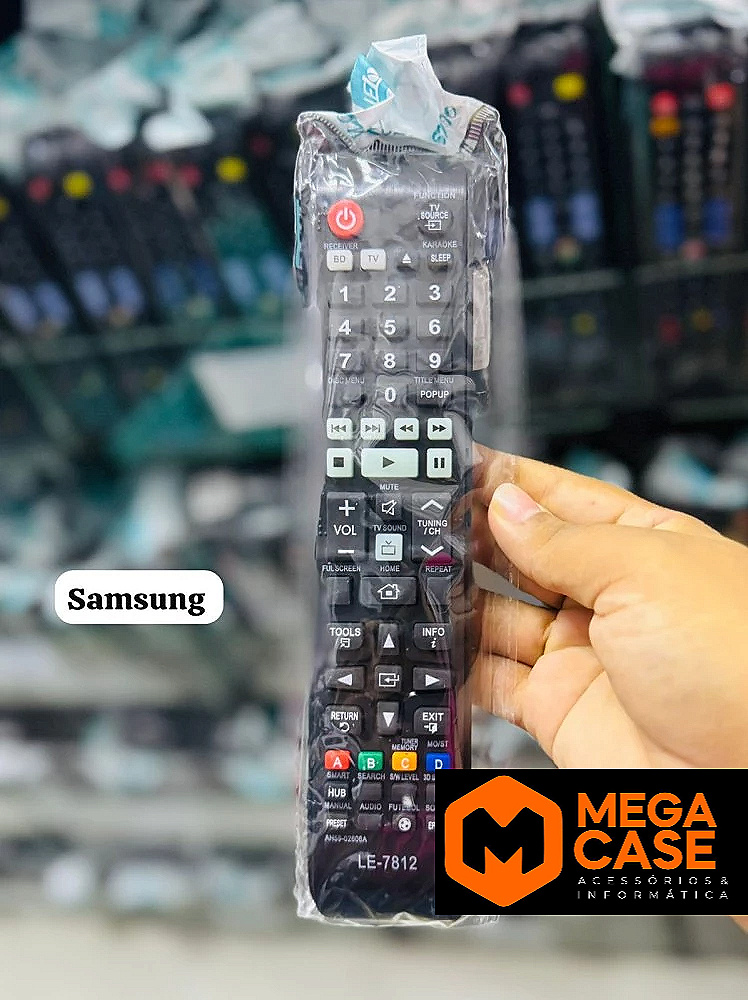 Controle Remoto Universal Samsung Smart TV LE-7812