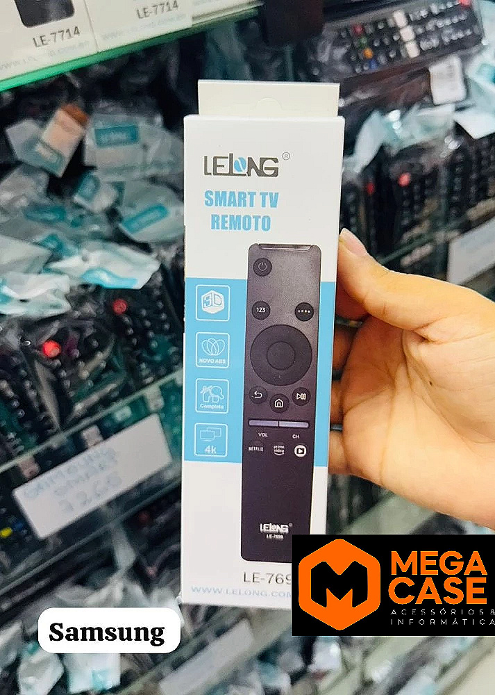 Controle Remoto Smart TV SAMSUNG Lelong LE-7699