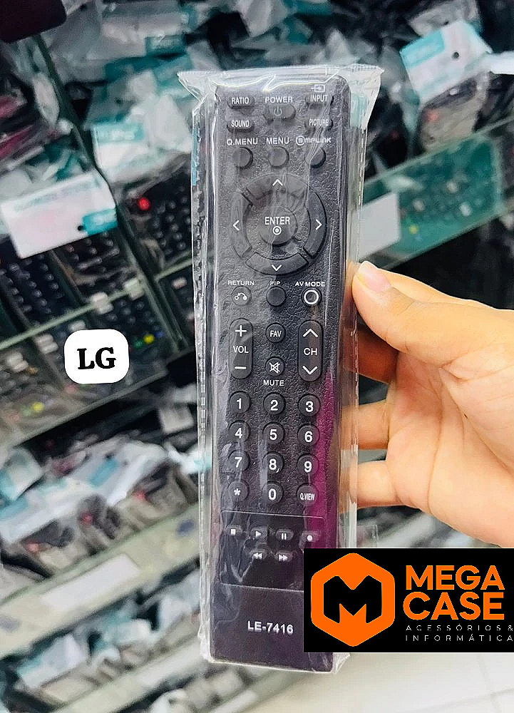 Controle Remoto Universal LG Smart TV LE-7416