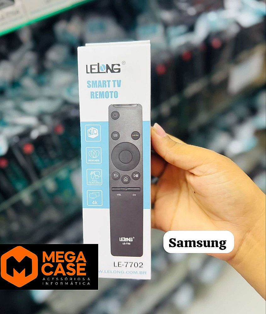 Controle Remoto Universal Samsung Smart TV LE-7702
