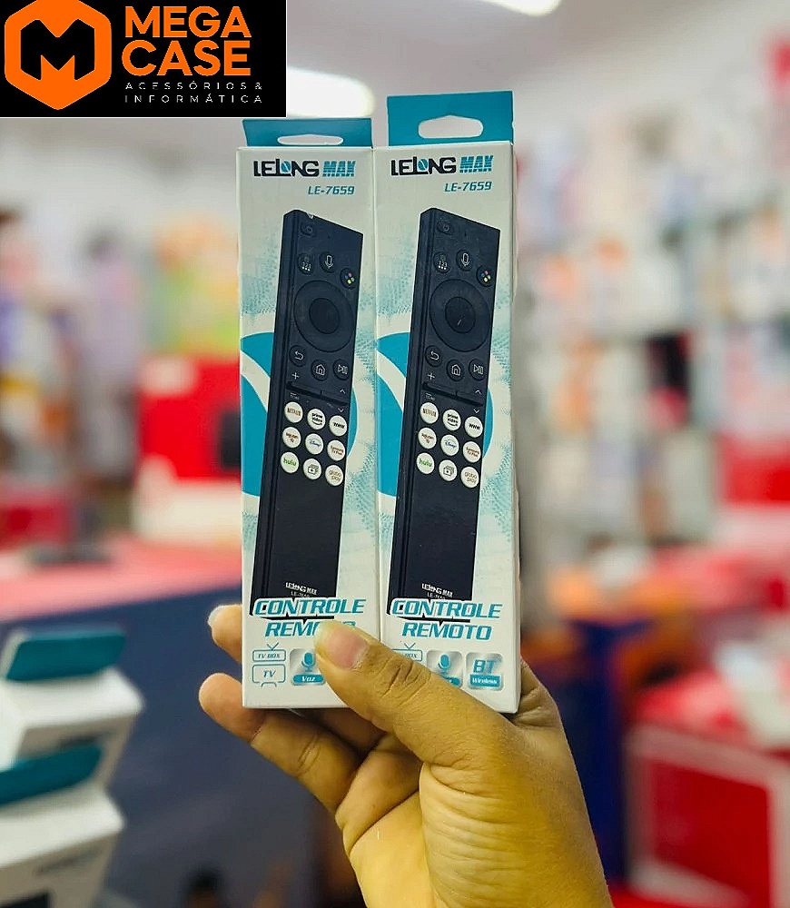 Controle Remoto Universal SAMSUNG Bluetooth LeLong Max LE-7659