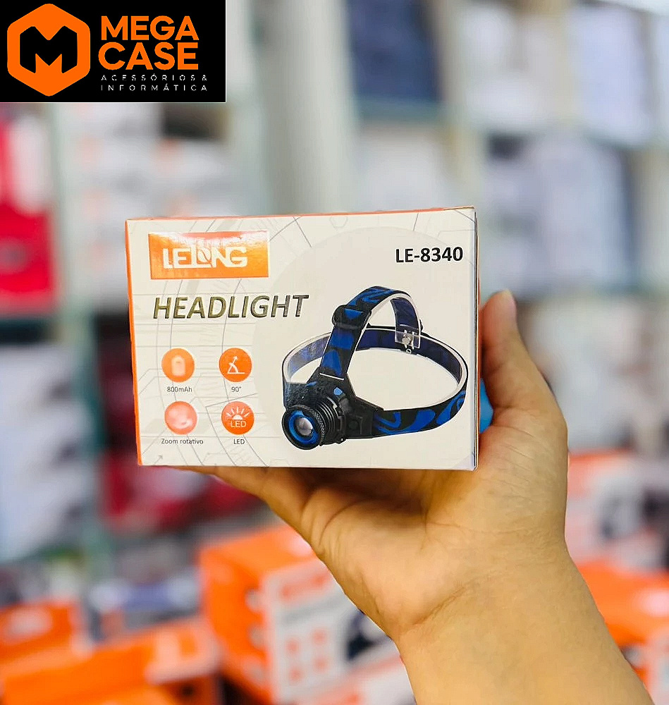 Lanterna Headlight Lelong LE-8340