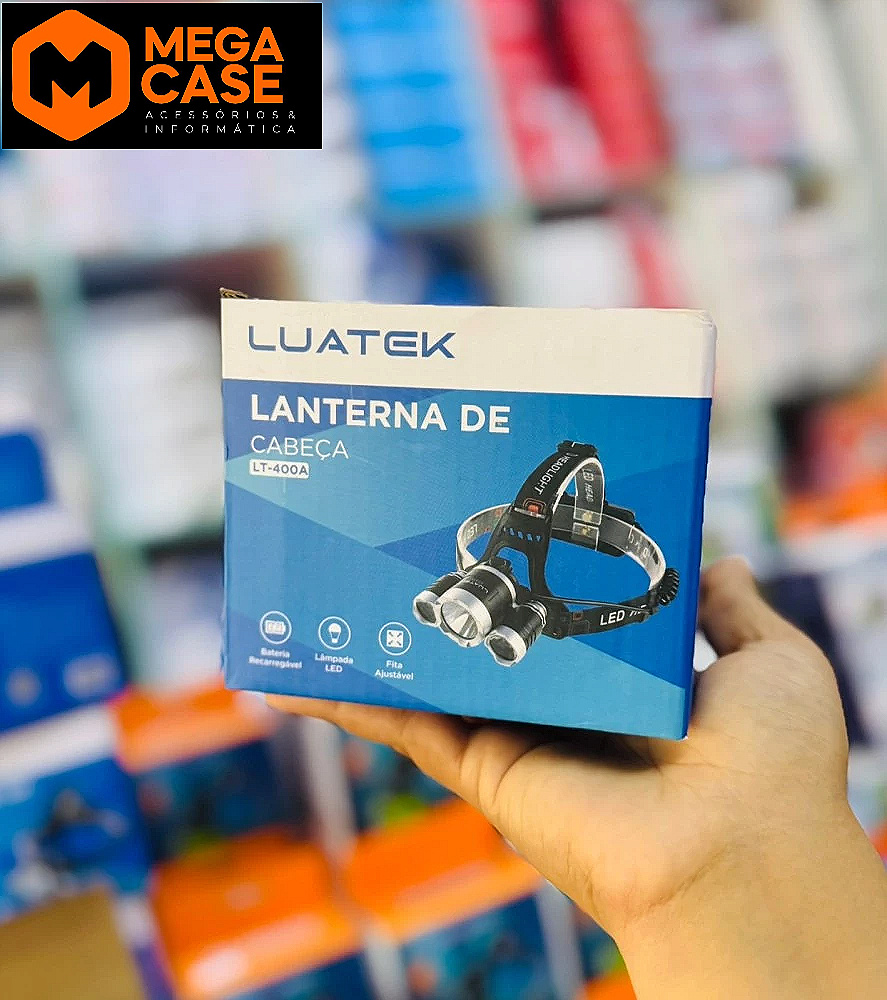 Lanterna de Cabeça Luatek LT-400A