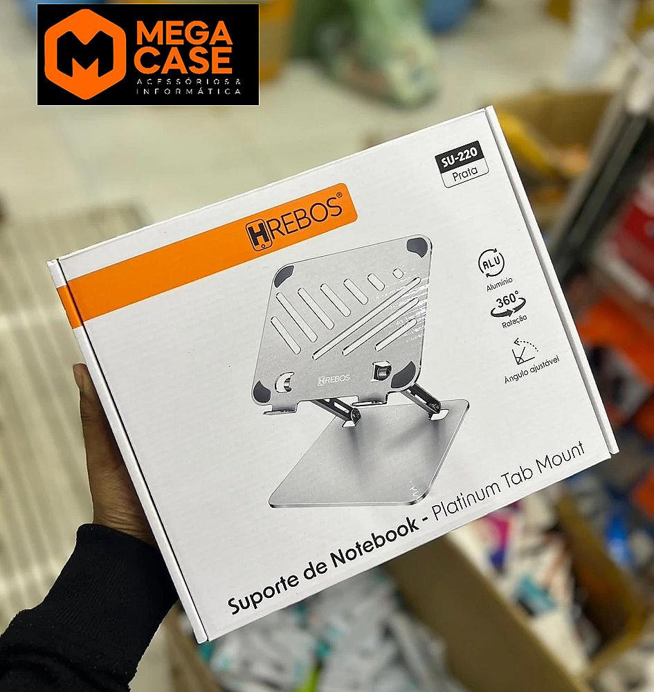 Suporte para Notebook H'rebos SU-220