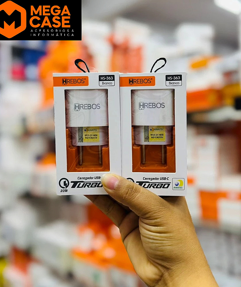 Carregador Turbo Hrebos HS-363 20W