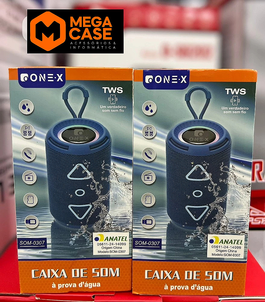Caixa de som à prova d'água Conex SOM-0307