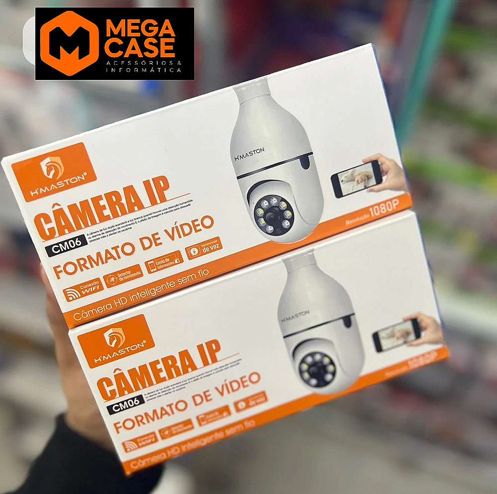 Câmera IP wifi H'maston CM06