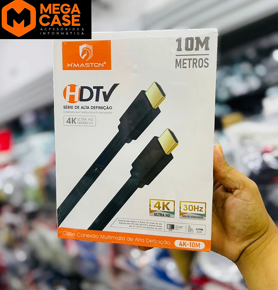 Cabo HDMI H'maston 10M 2.0
