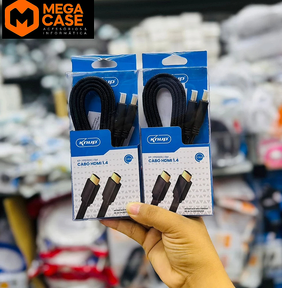 Cabo HDMI Knup 1.5M 1.4