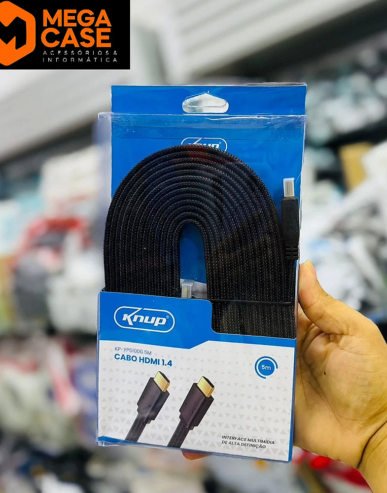 Cabo HDMI Knup 6M 1.4