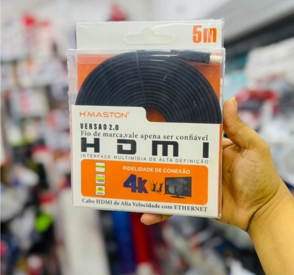 Cabo HDMI H'maston 5M 4K