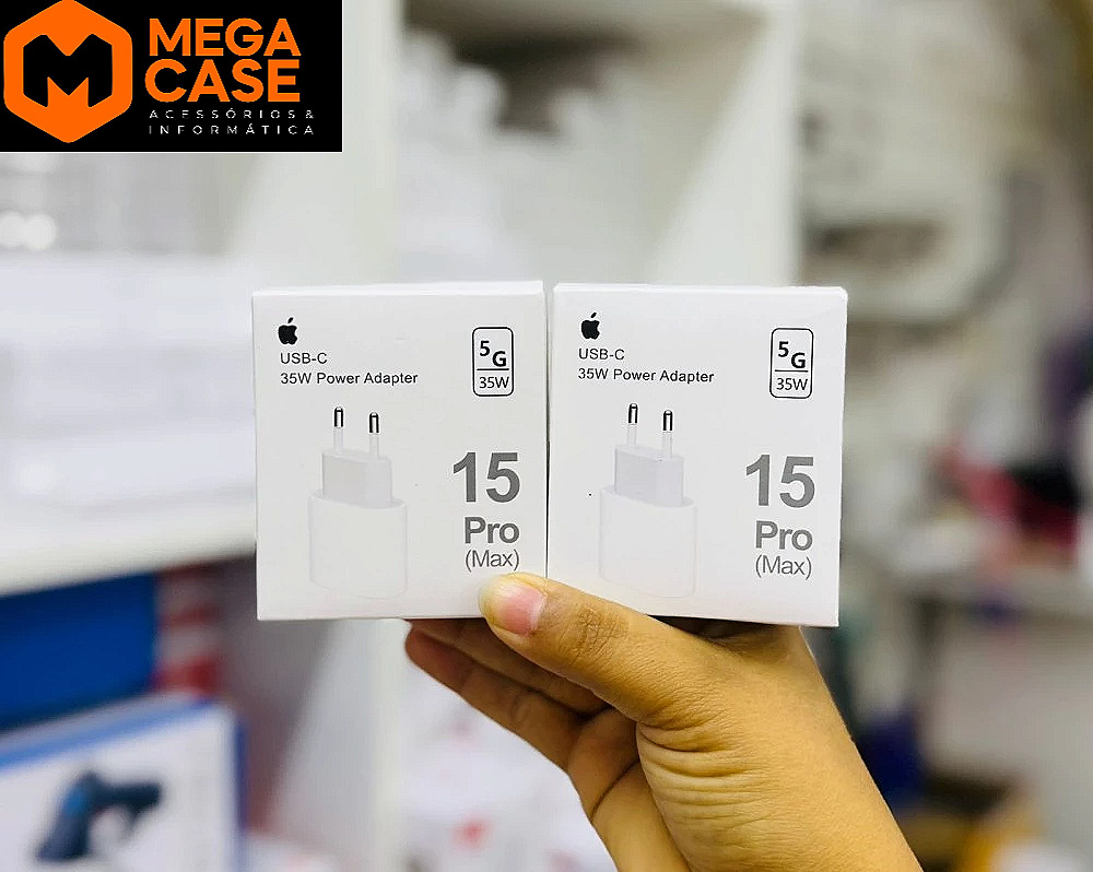 Fonte USB-C Apple 35W 15 Pro Max