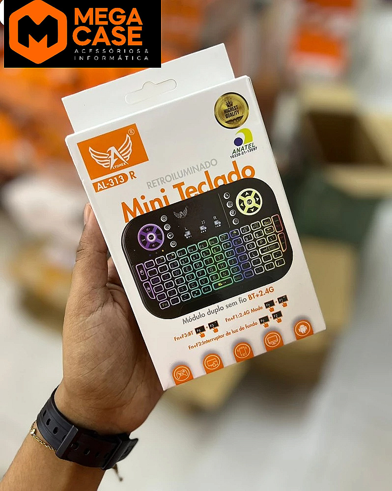 mini teclado touchpad altomex al-313r