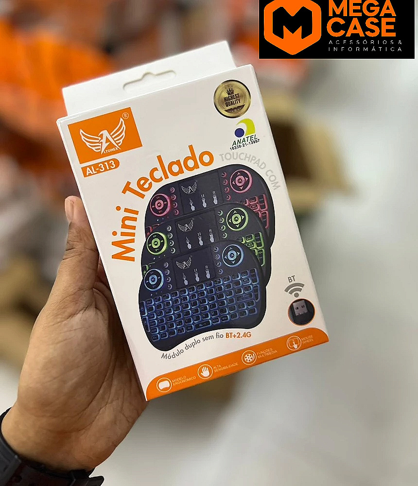 mini teclado touchpad altomex al-313
