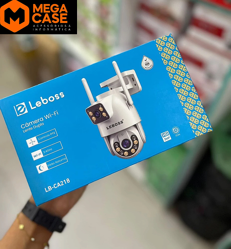 Câmera Wi-Fi Leboss LB-CA218