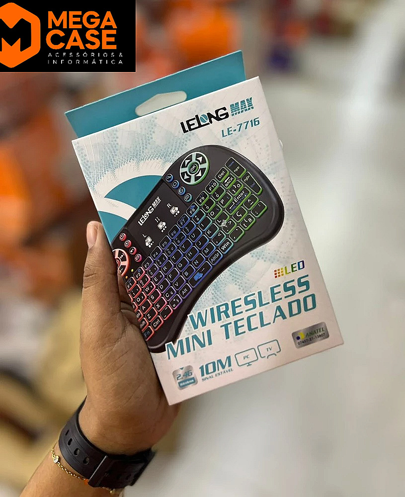 Mini Teclado Wireless LeLong LE-7716